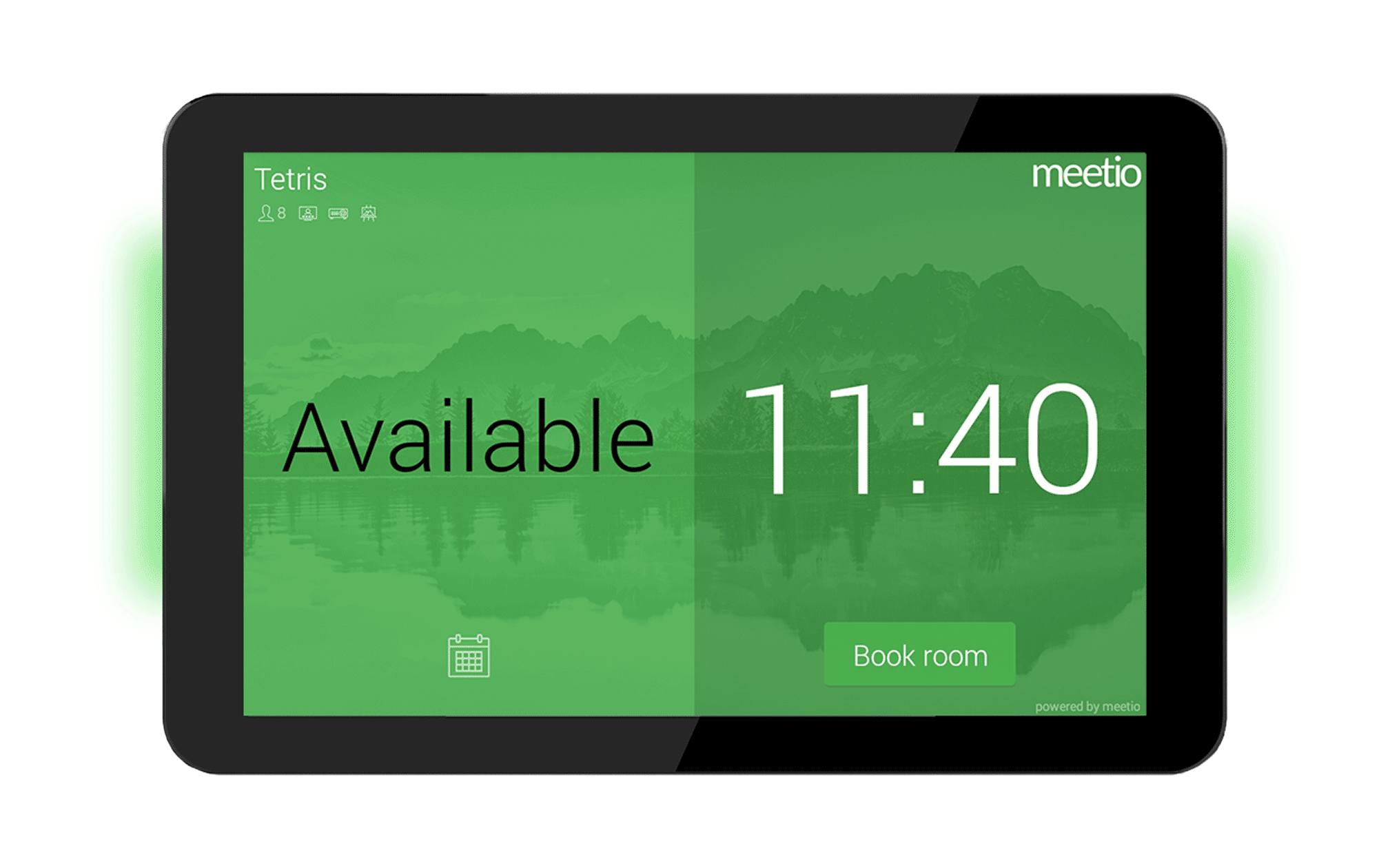 meeting room tablet