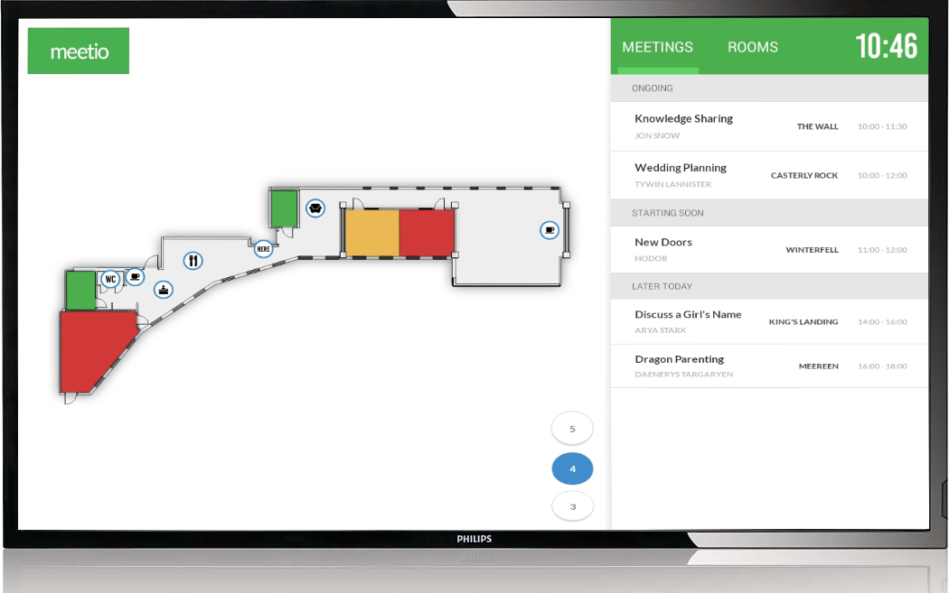 Meetio View - En oslagbar översikt över ditt kontor