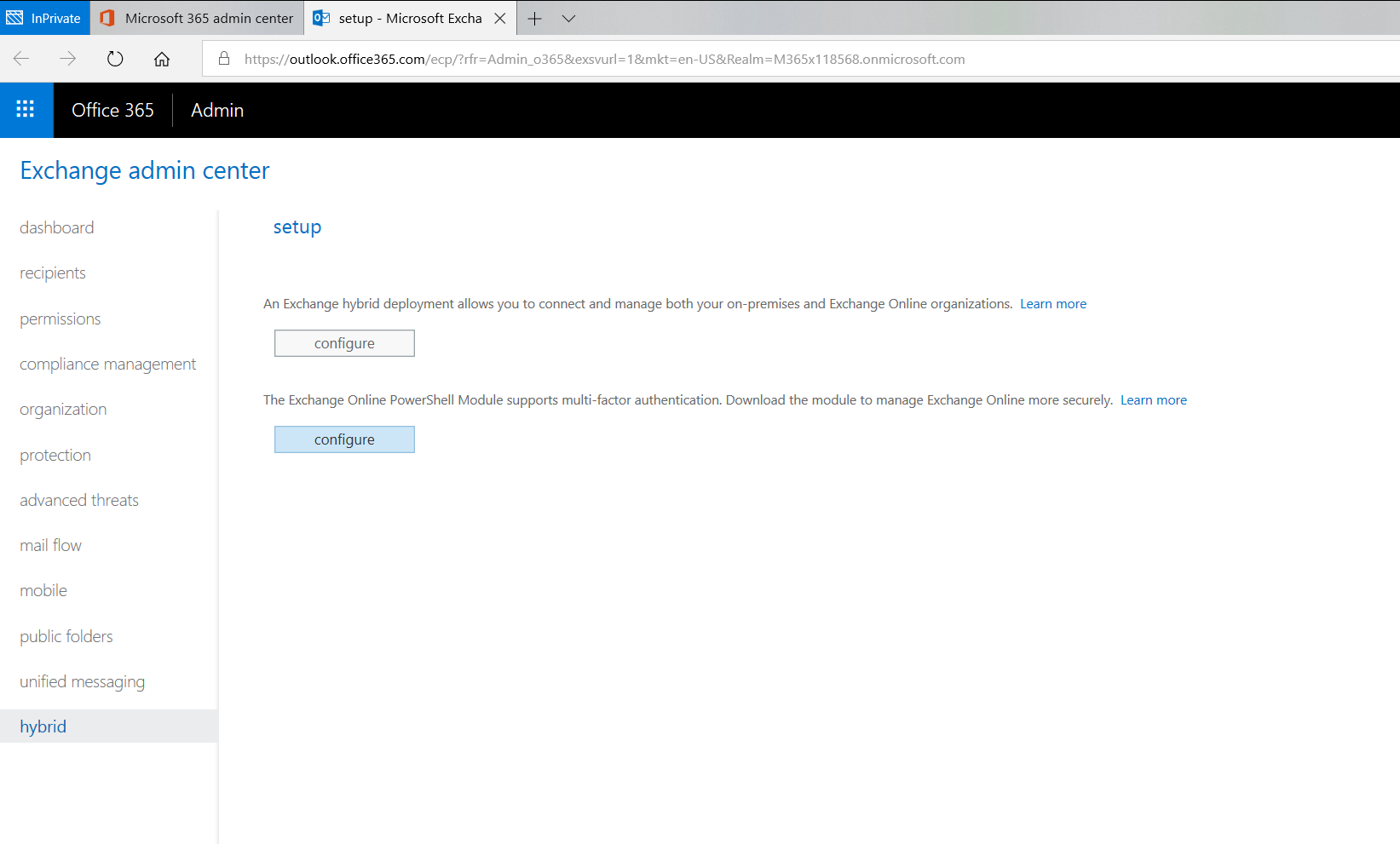 Meetio - Setup guide for Exchange Online with MFA