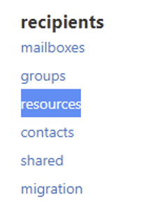 resources